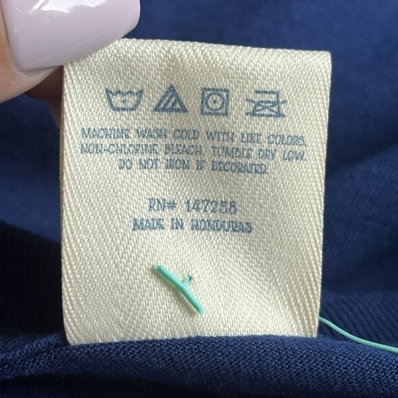 Simply Southern Mens Tshirt XXL Blue Golden Lab Long Sleeve New - Picture 9 of 10